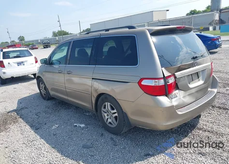 2006 Honda Odyssey Ex из США, поврежденный, VIN 5FNRL38476B073447